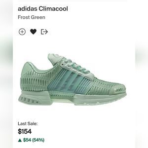 Adidas ClimaCool 1 "Frorst Green" Sz 6.5 Female / 5 Male
